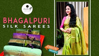 Bhagalpuri Silk Sarees  Cod Available  Only at Rs625  Sanchita [upl. by Anahsit]