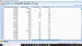 How to combine variables in SPSS Statistics [upl. by Lehcear]