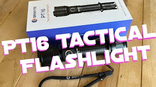 Unboxing  Brinyte PT16 Tactical Flashlight [upl. by Adyahs912]