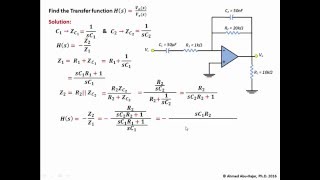 OPAmp Example  Bandpass Filter [upl. by Weisberg419]