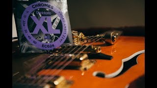 Flatwound VS Roundwound Strings  Gretsch 6120 Nashville [upl. by Bryanty]