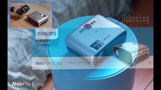 Philips NeoPix Prime Mini Projector Unboxing and Testing [upl. by Theressa]