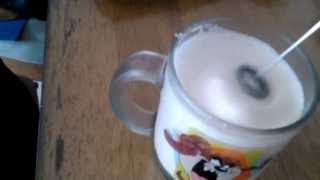 Aerolatte Review Frothing Cold Milk In Under 1 Minute [upl. by Danielle]