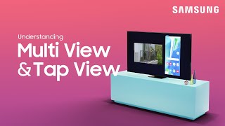 How to screen mirror your phone on your TV using Tap View and Multi View  Samsung US [upl. by Nnarefinnej]