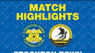 HIGHLIGHTS  Stockton Town 10 Widnes FC [upl. by Davon961]