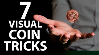 7 INCREDIBLE Coin Tricks Anyone Can Do  Revealed [upl. by Nairda]