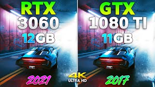 RTX 3060 vs GTX 1080 Ti  Test in 10 Games in 4K [upl. by Muire]