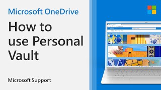 How to use Personal Vault in OneDrive  Microsoft [upl. by Esirec]