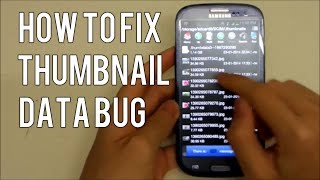 Android How to Fix Thumbnail Data Bug [upl. by Pietje165]