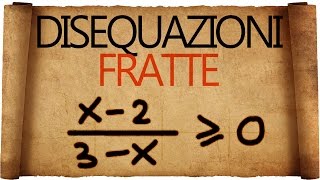 Disequazioni Fratte e Disequazioni con Prodotti [upl. by Brebner237]