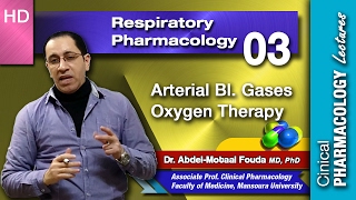 Respiratory Pharmacology Ar  03  ABG and Oxygen Therapy [upl. by Wennerholn445]