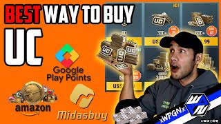 BEST way to get UC for PUBG MOBILE  FREE MONEY [upl. by Litman]