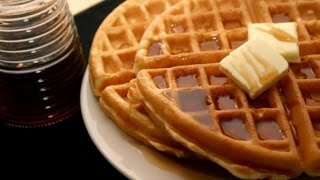 Easy Waffle recipe using Pancake Mix [upl. by Yenhoj]